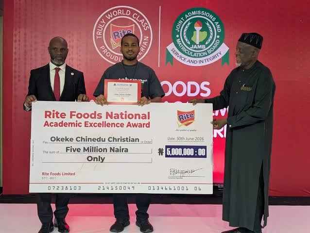 Medicine, Software Engineering Students Dominate as JAMB-Rite Foods Reward Top 7 Undergraduates with ₦35m