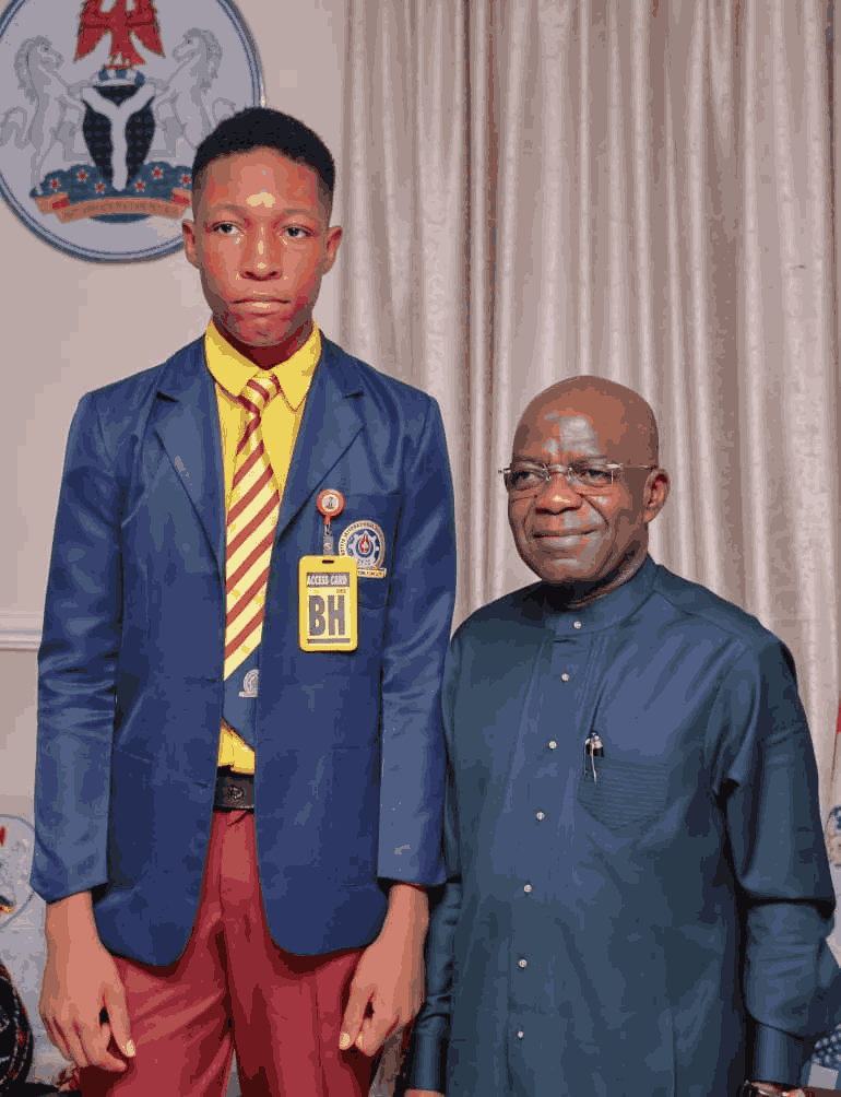 Gov. Alex Otti Rewards 2026 UTME Top Scorer Michael Offorkaile, Pledges Educational Support