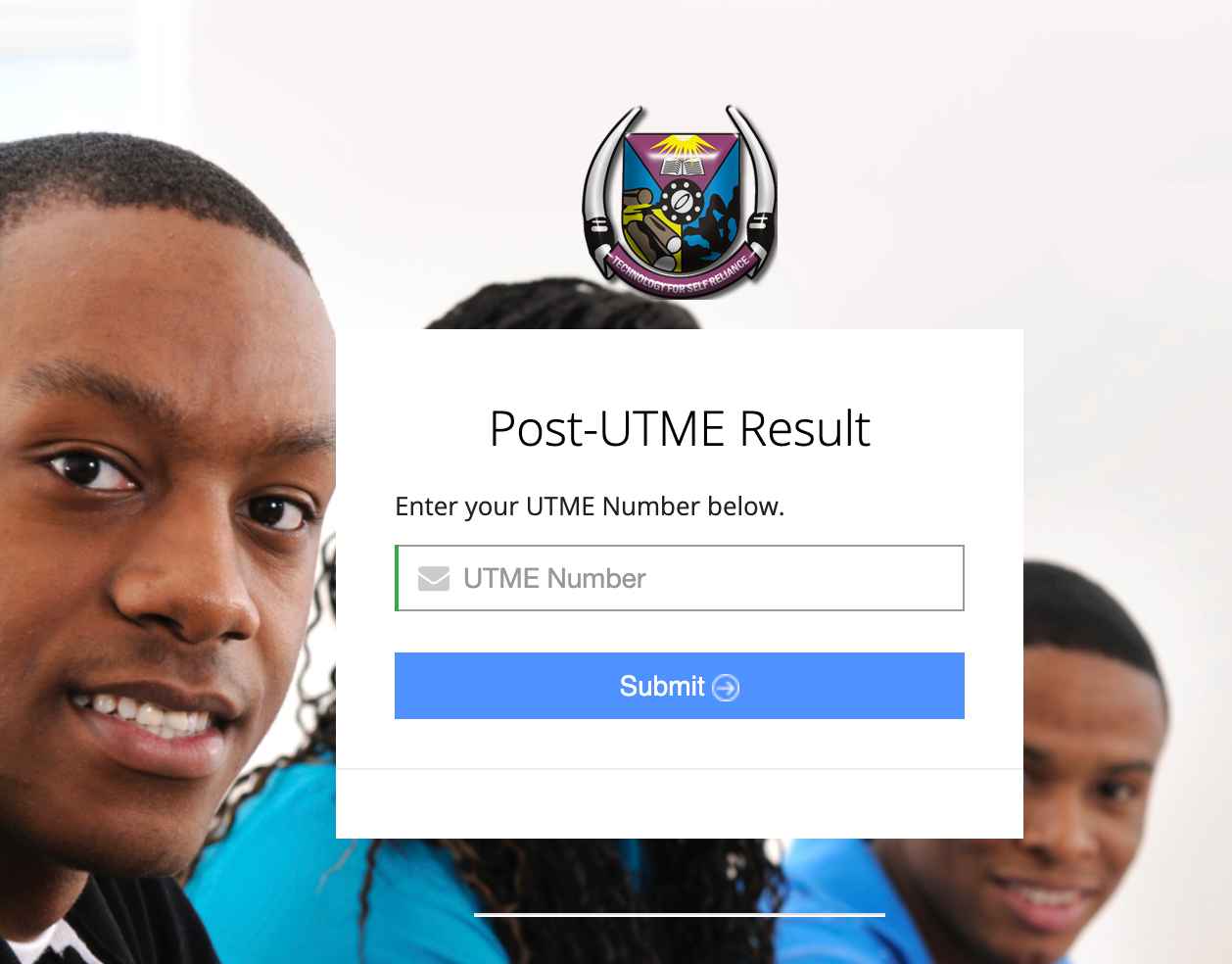 FUTA POST UTME Screening Form for 2024 is Out