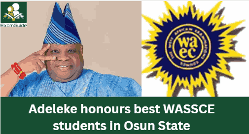Gov. Adeleke honours best WASSCE students in Osun State with cash gifts, including teachers and schools
