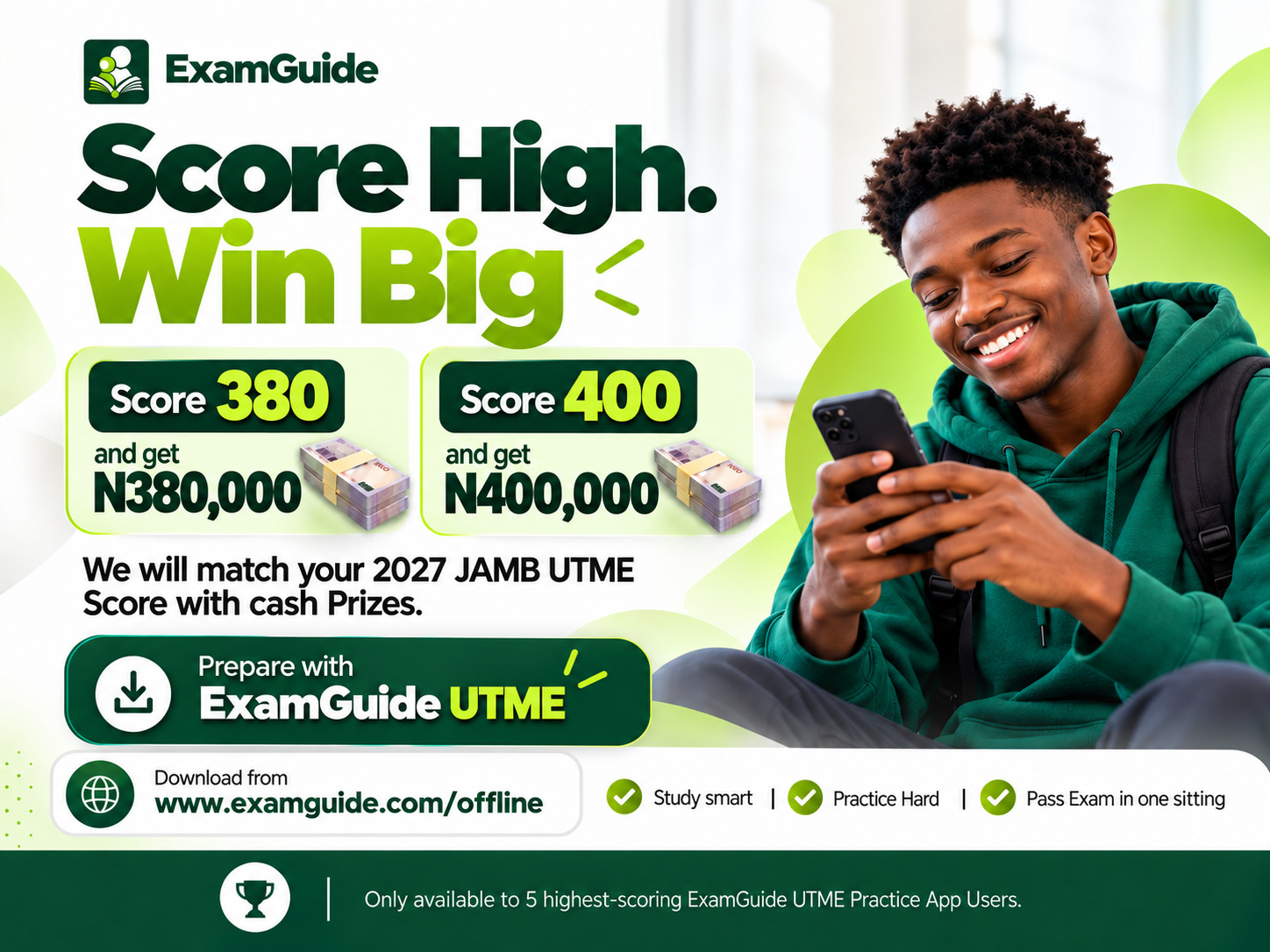 Zigmatech Awards 5 top scoring ExamGuide users in 2026 UTME N100, 000 each – Promises higher rewards for 2027
