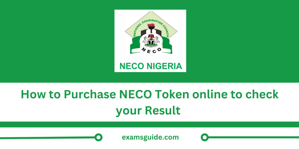 How to Purchase NECO Token online to check your Result in 2024