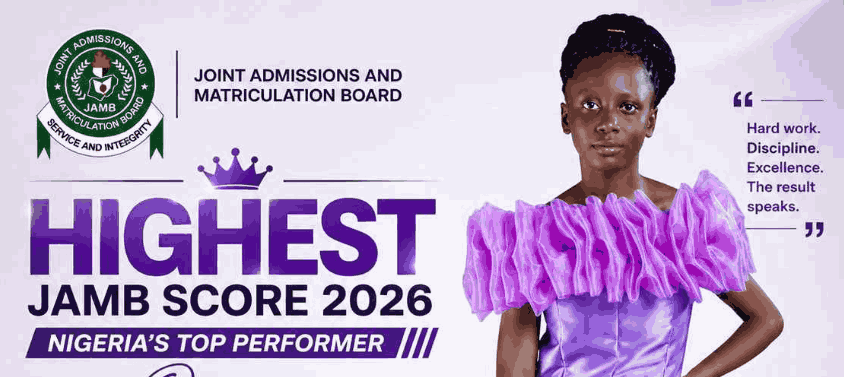 Jamb 2026 Overall Best Scorer, Daniella Explains How She Scored 372 in the Unified Tertiary Matriculation Examination