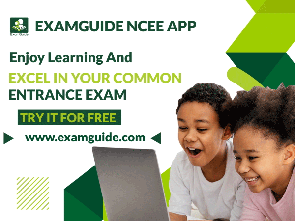 ExamGuide NECO NATIONAL COMMON ENTRANCE PAST EXAM QUESTION AND ANSWER PRACTICE APP