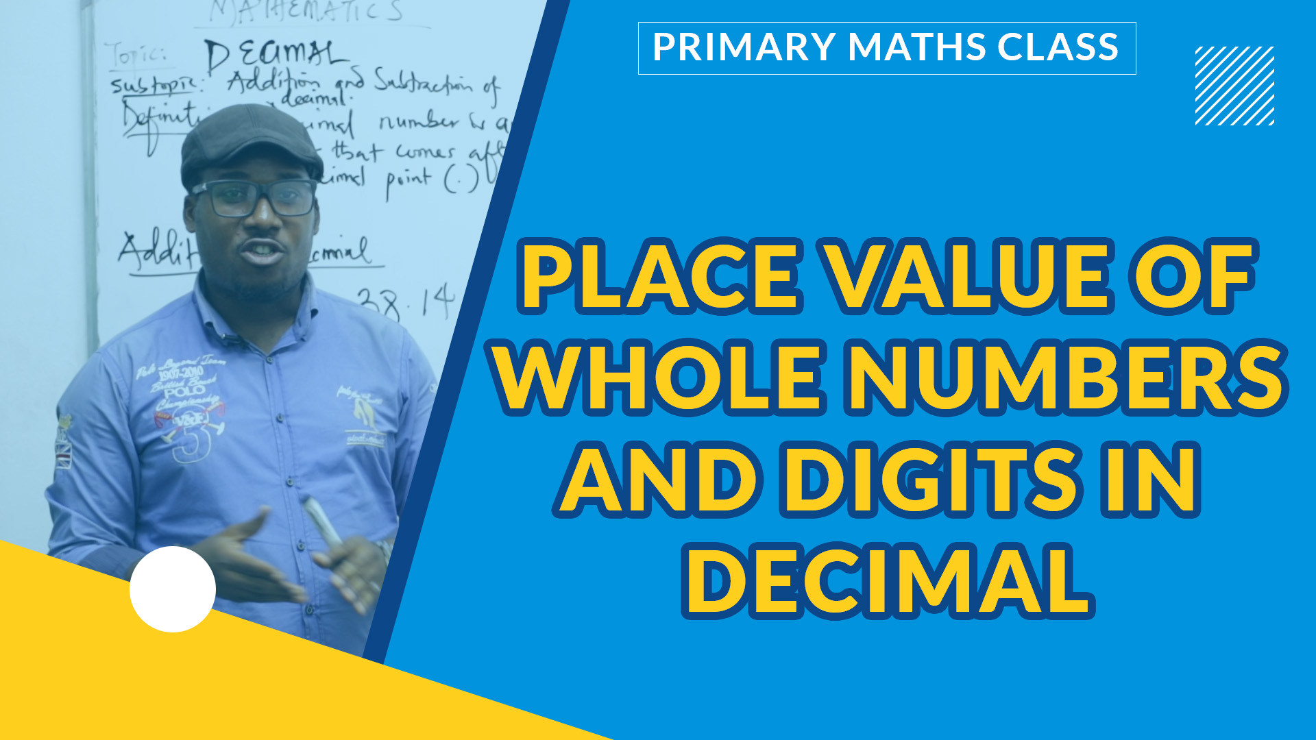 PLACE VALUE OF WHOLE NUMBER AND DIGITS IN DECIMAL
