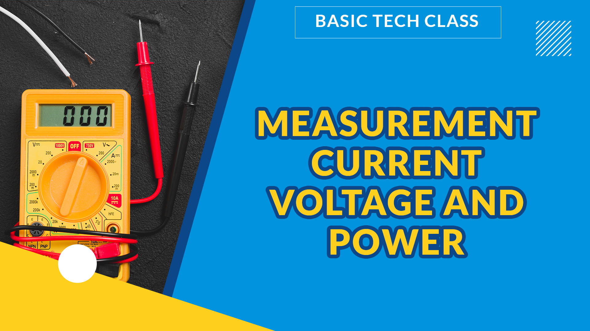 MEASUREMENT CURRENT VOLTAGE AND POWER