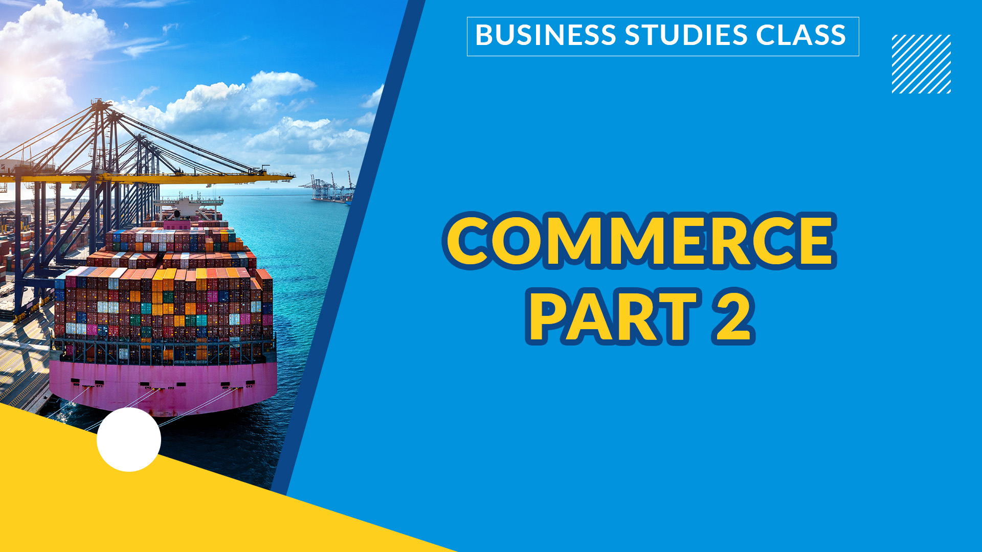 INTRODUCTION TO COMMERCE PART 2