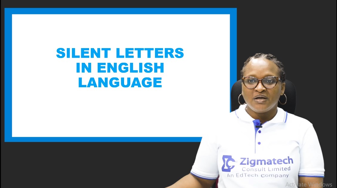 SILENT LETTERS IN ENGLISH LANGUAGE