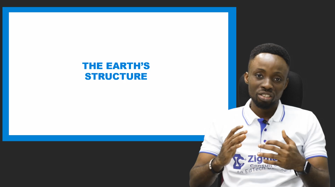 THE EARTH`S STRUCTURE