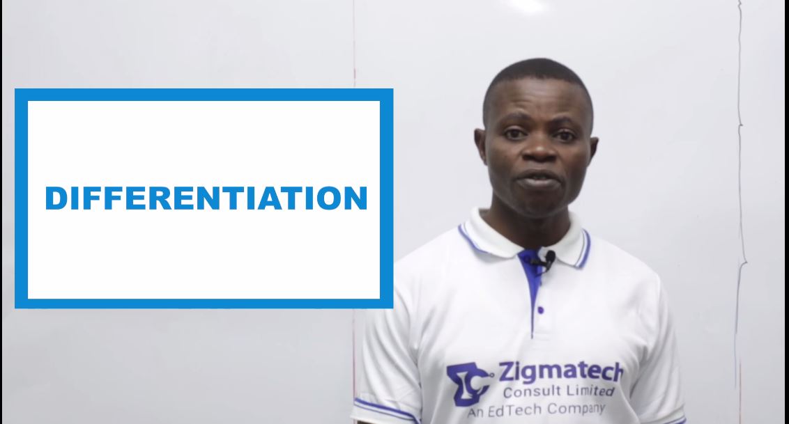 DIFFERENTIATION