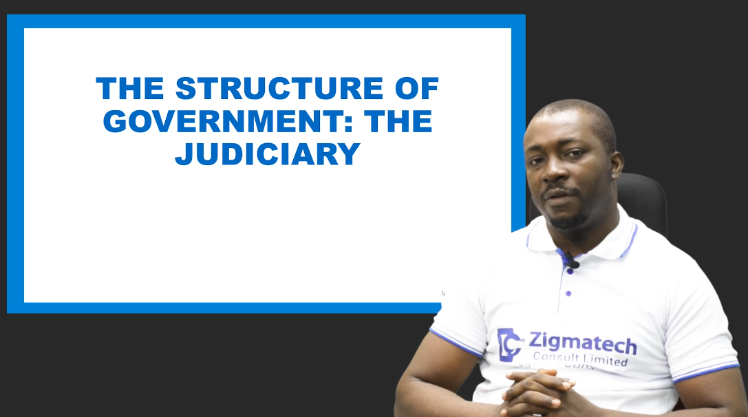 THE STRUCTURE OF GOVERNMENT: THE JUDICIARY