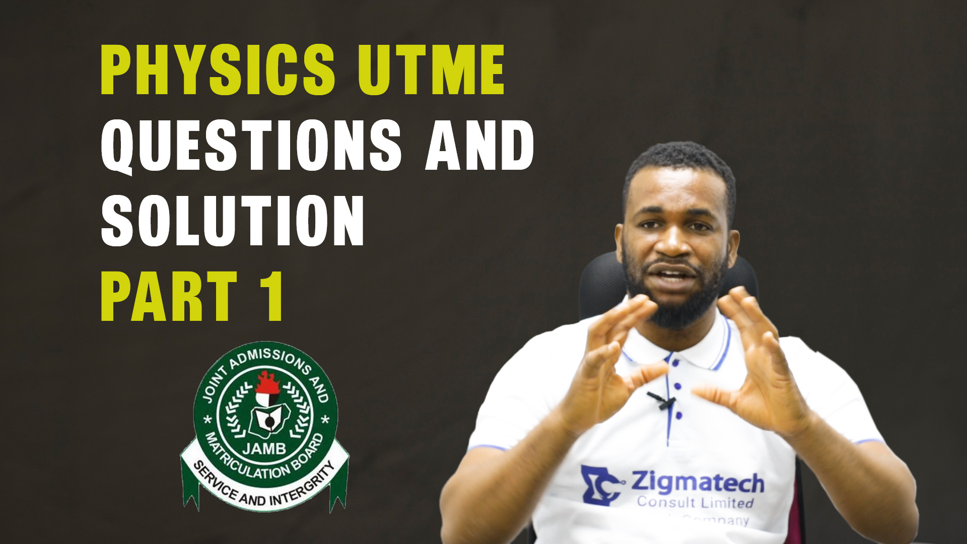 JAMB 2023 PHYSICS QUESTIONS AND SOLUTION REVISION | PART 1 | QUESTION 1-20