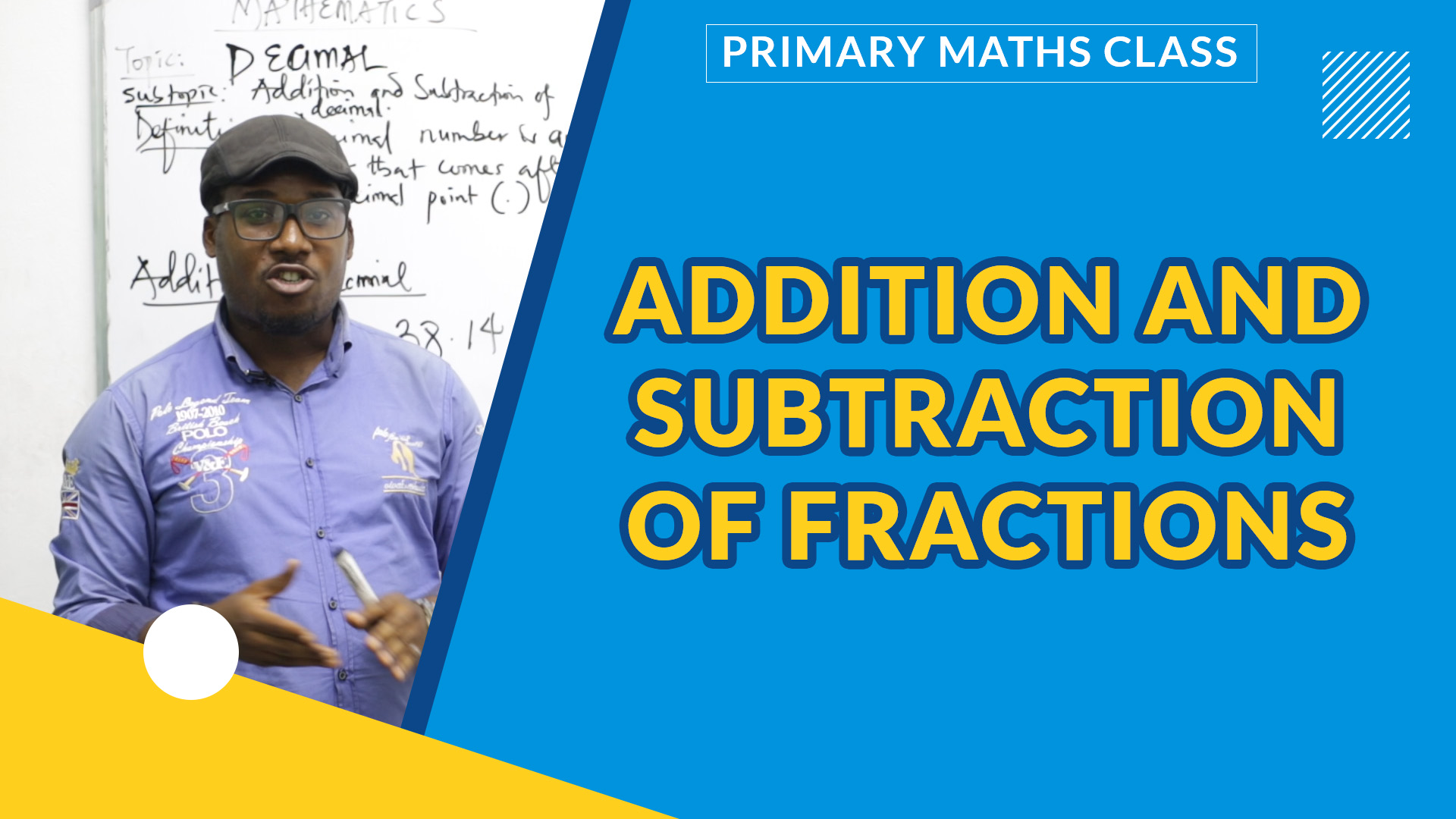 ADDITION AND SUBTRACTION OF FRACTIONS