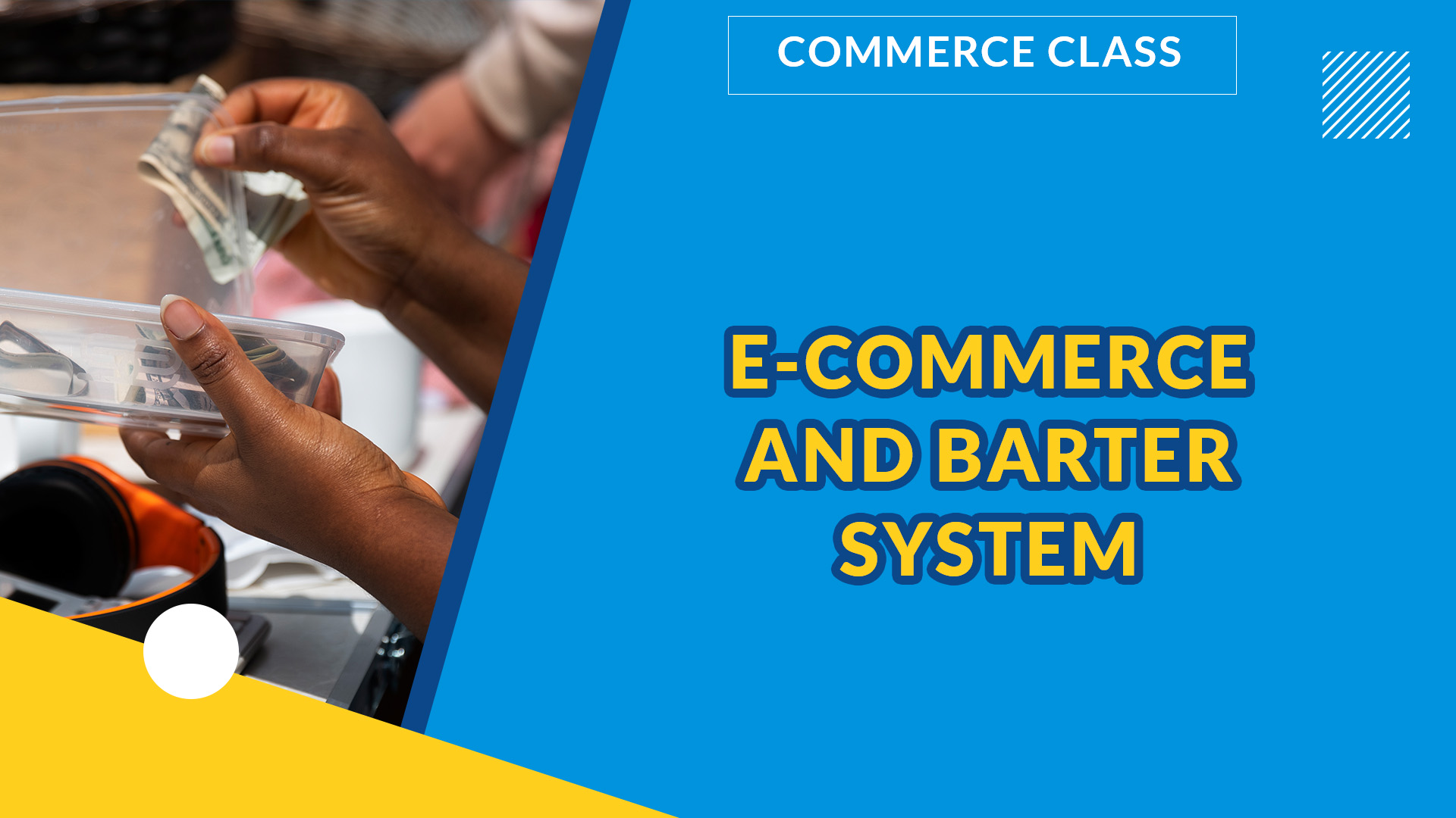 E COMMERCE AND BARTER SYSTEM
