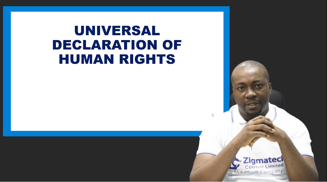 UNIVERSAL DECLARATION OF HUMAN RIGHT