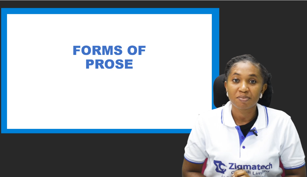 FORMS OF PROSE