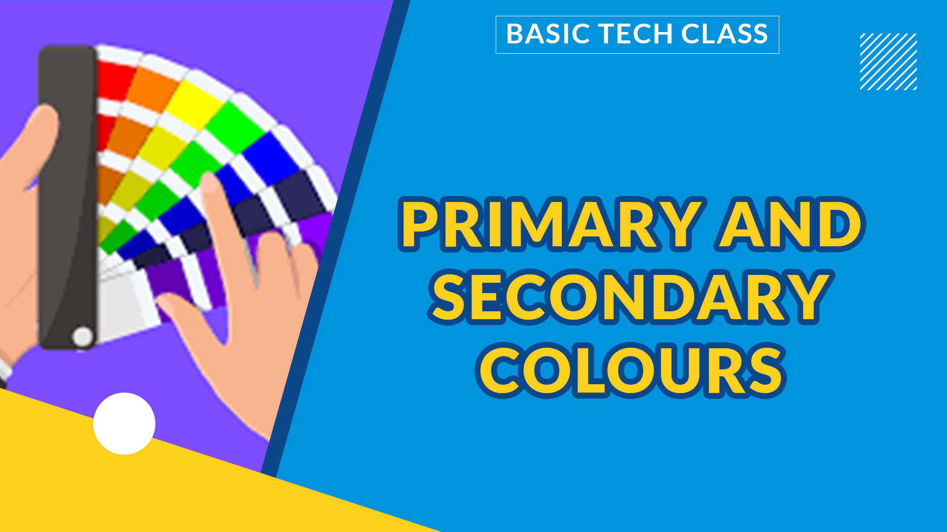 PRIMARY AND SECONDARY COLOURS