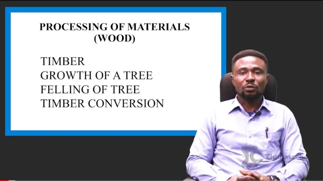 PROCESSING OF MATERIALS WOOD