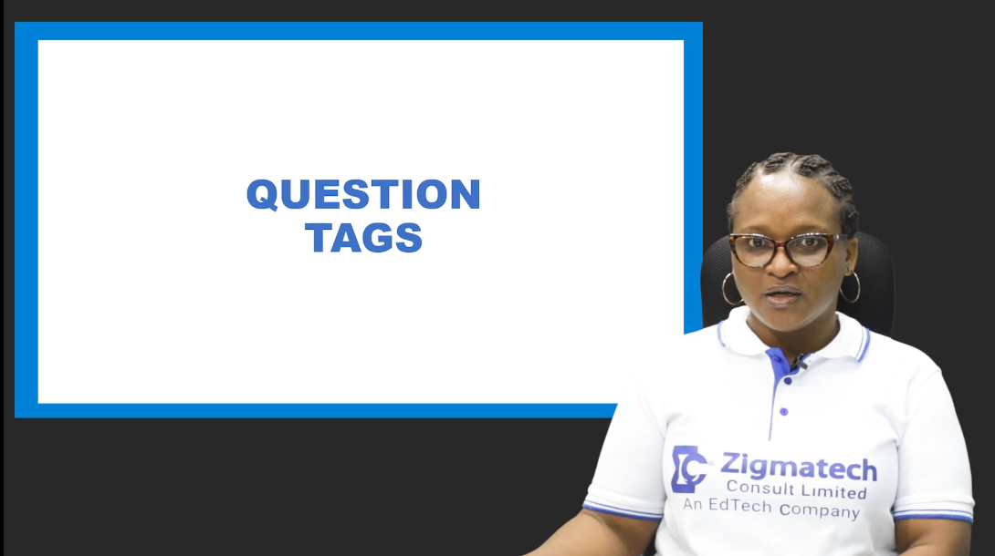 QUESTION TAGS
