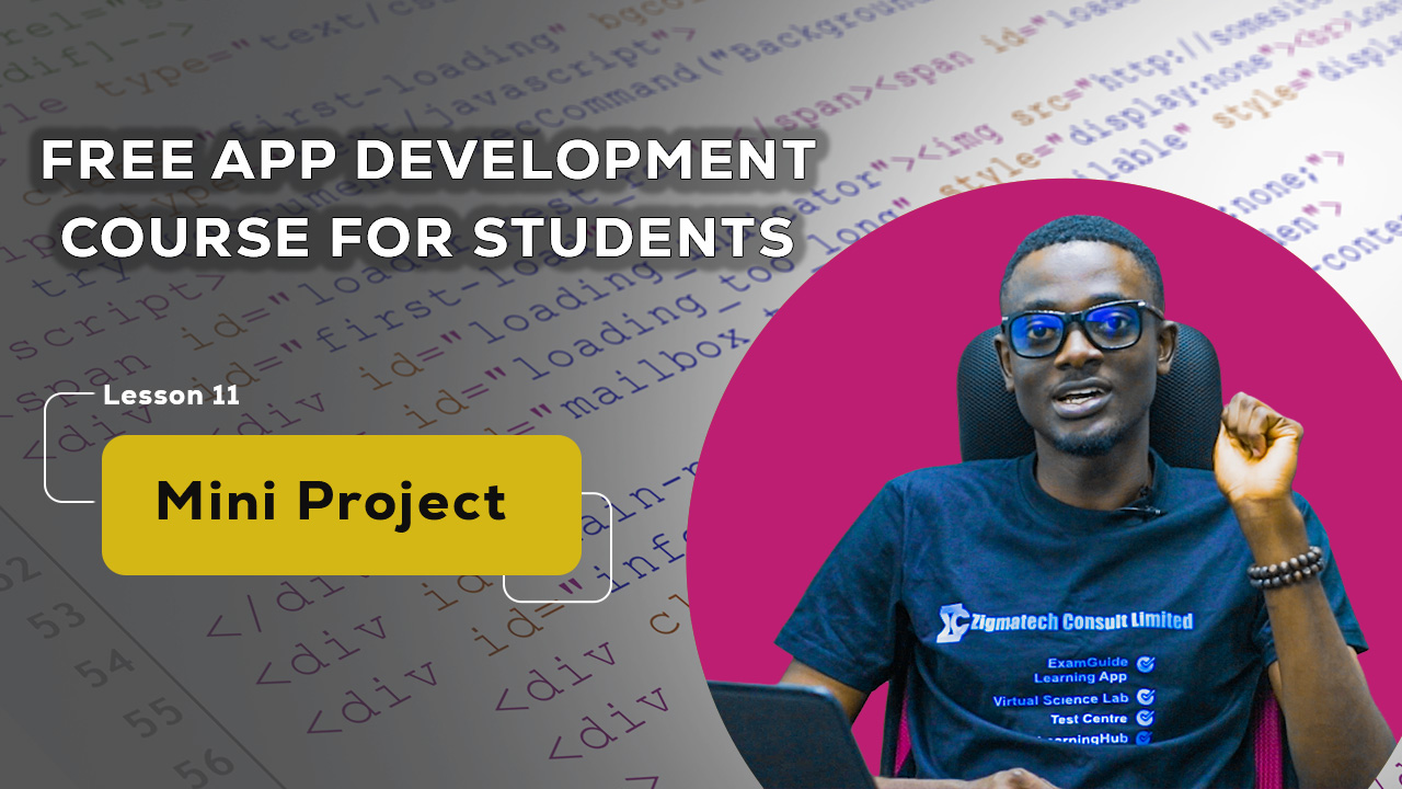 Create Your First Mobile App | Mini Project