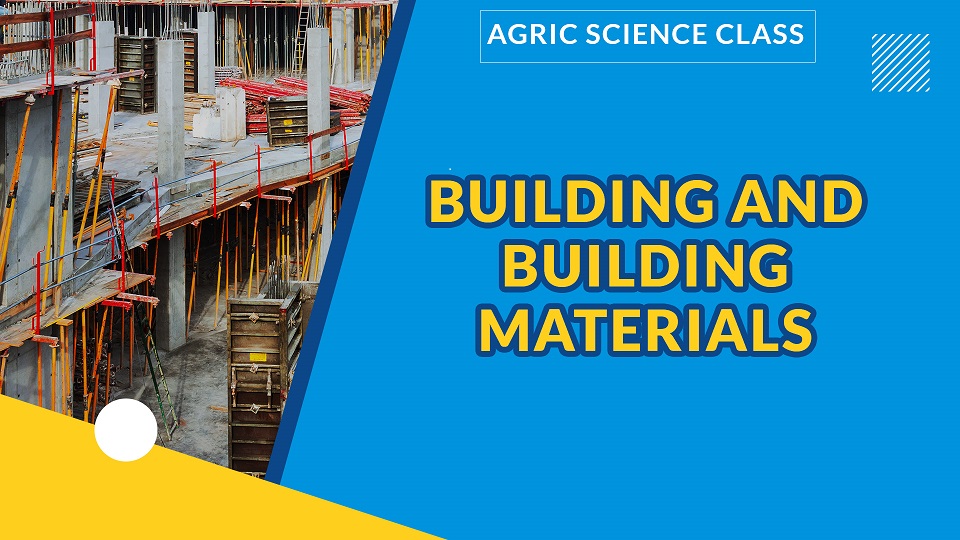 BUILDING AND BUILDING MATERIALS