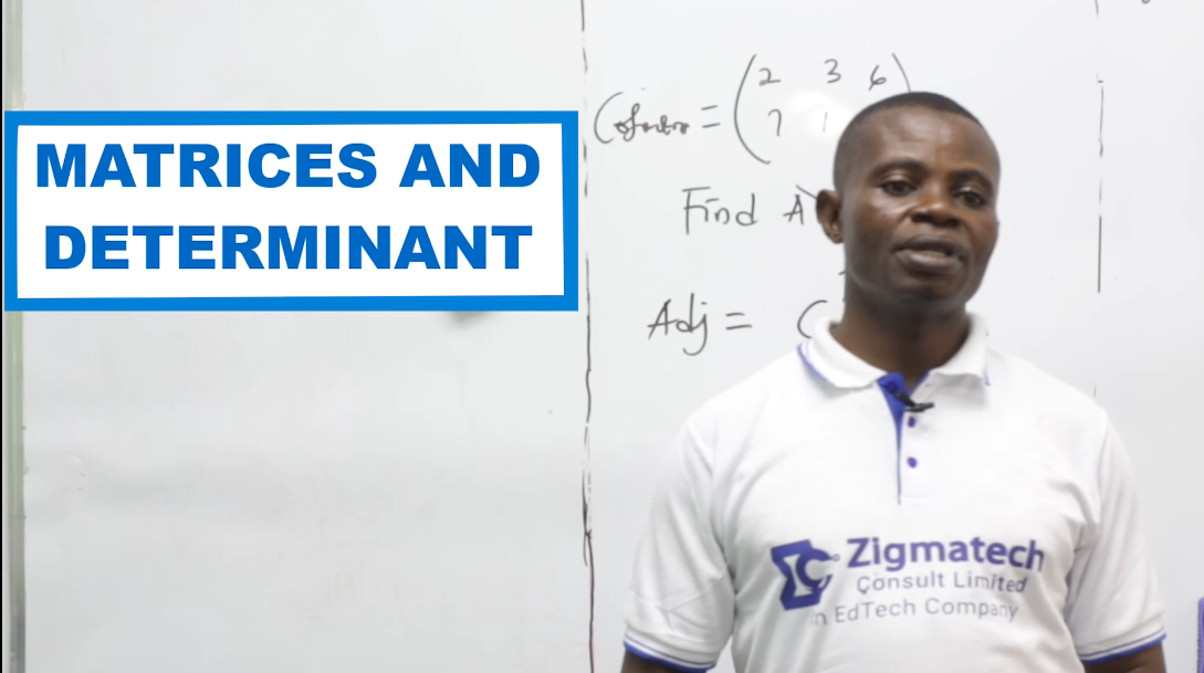 MATRICES AND DETERMINANT