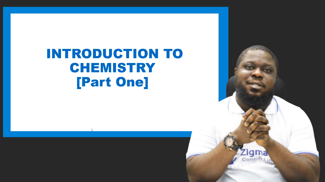INTRODUCTION TO CHEMISTRY I